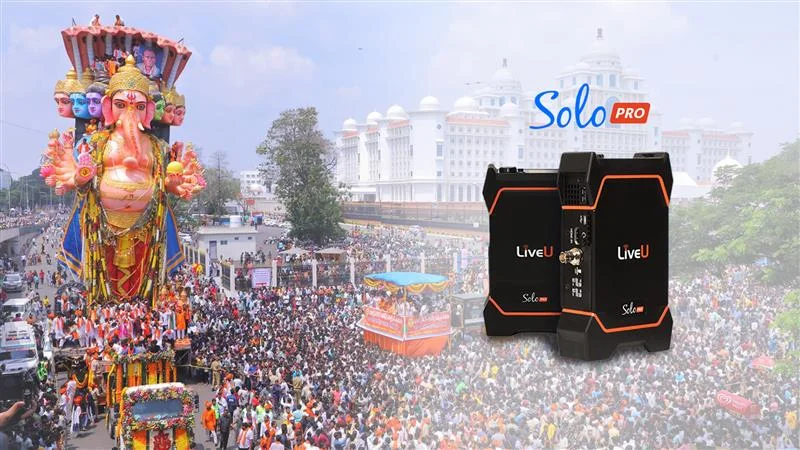 Seamless Live Coverage: How LiveU Empowered Pune’s Iconic Ganesh Visarjan